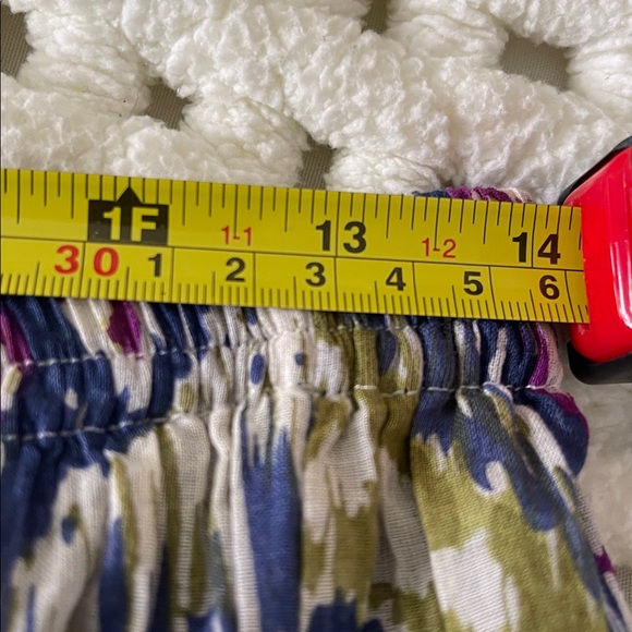 Reba McIntyre lined, flowy,flirty graphic designs,colorful,Maxi Skirt. NWOT - Picture 7 of 9